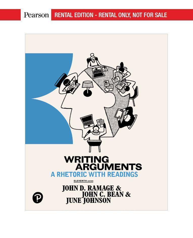 writing arguments a rhetoric with readings